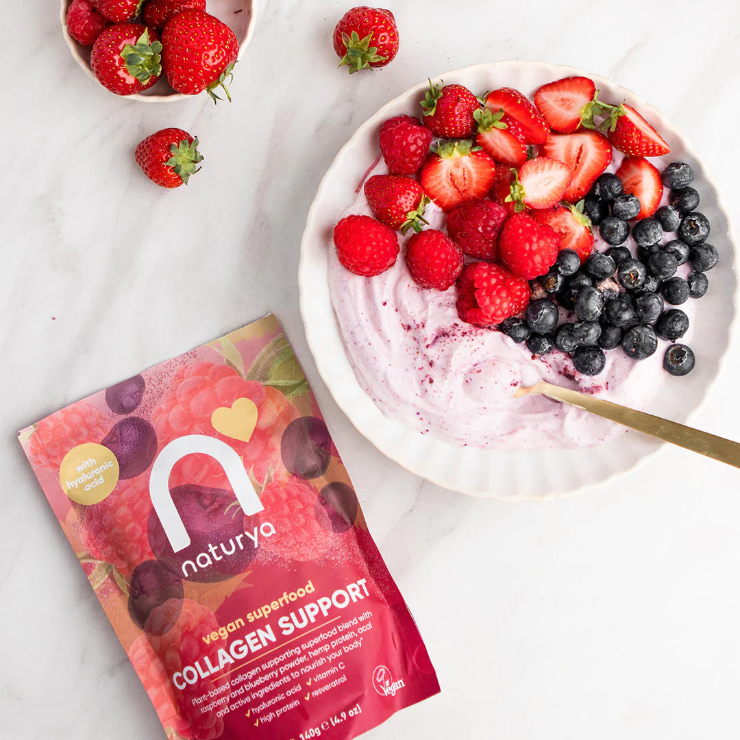 Kolagen Booster 140g - Pro Plet, Vlasy, Nehty s Vitamínem C a Hyaluronem