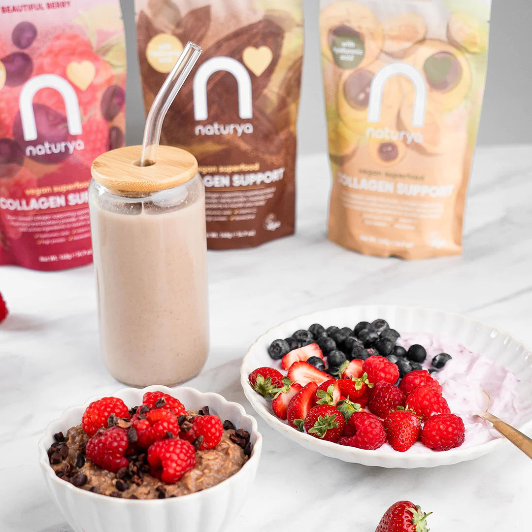 Kolagen Booster 140g - Pro Plet, Vlasy, Nehty s Vitamínem C a Hyaluronem