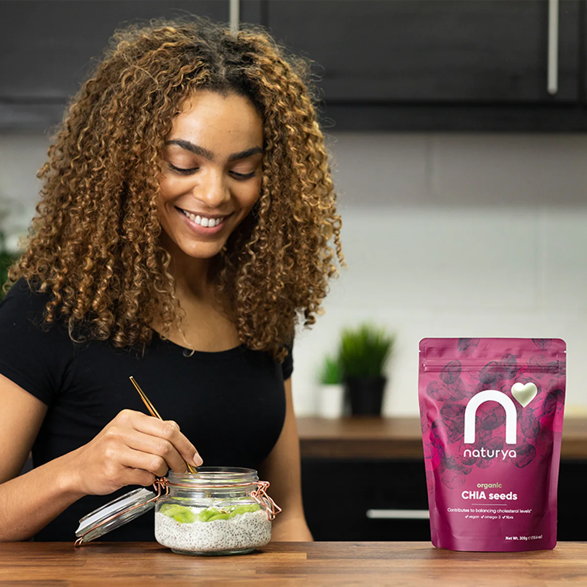 Bio Chia Semínka: Veganské a Bez Lepku - 175g