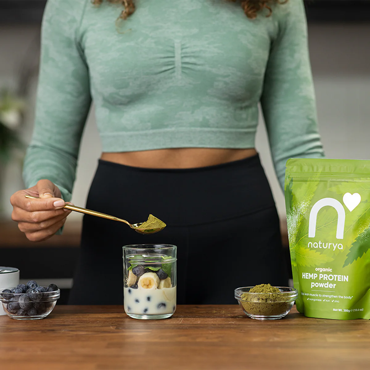 Bio Konopný Protein: Veganský a Bez Lepku - 100g