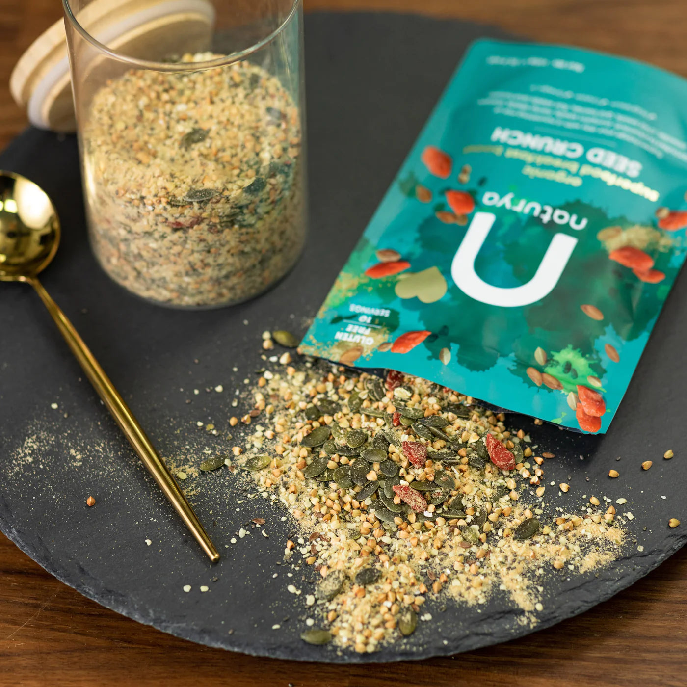 Superfood Snídaňový Mix: Omega-3, Bílkoviny, Bezlepkový - 150g