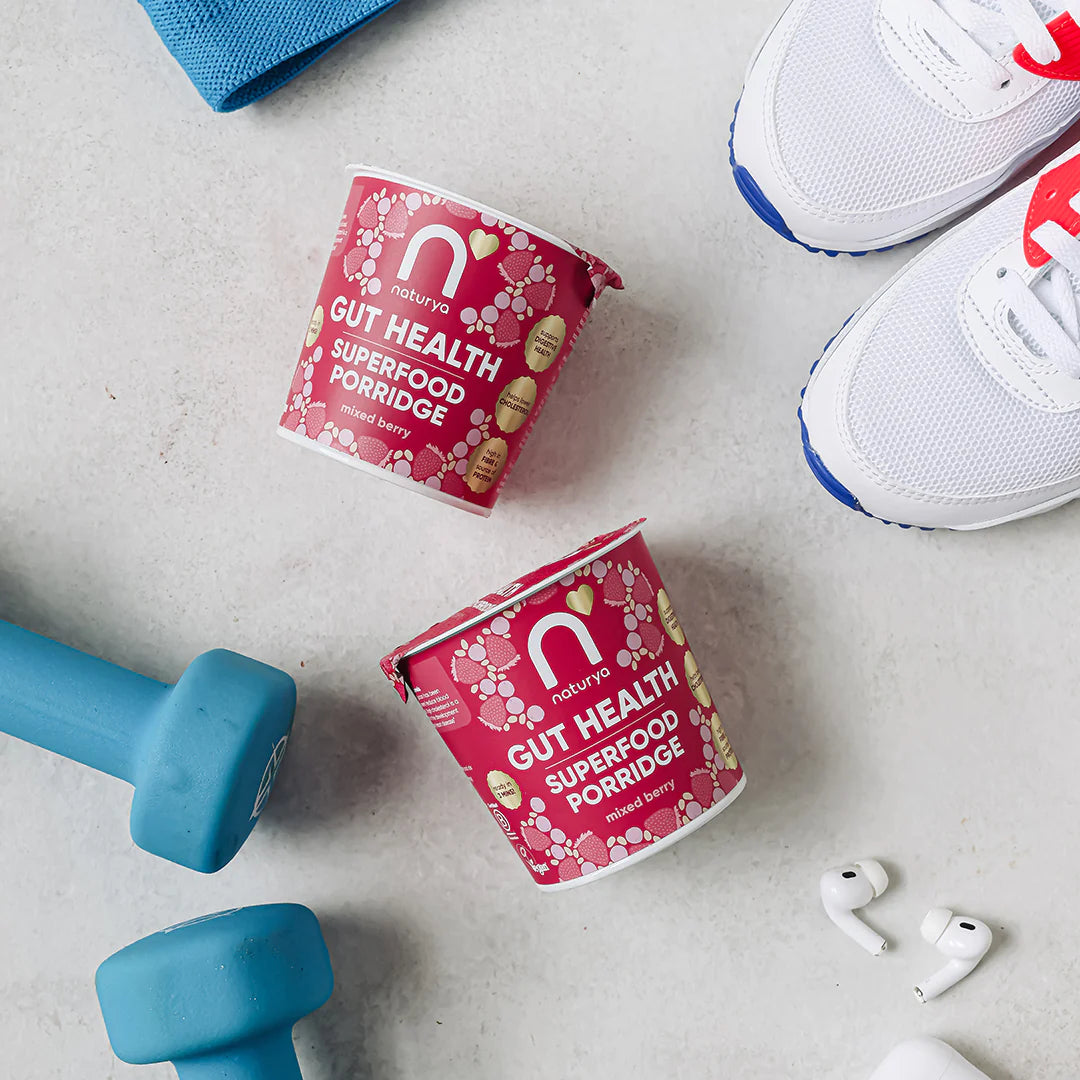 Ovocná Superfood Kaše s Beta-Glukanem - Podpora Trávení a Cholesterolu, Bohatá na Vlákninu - 55g