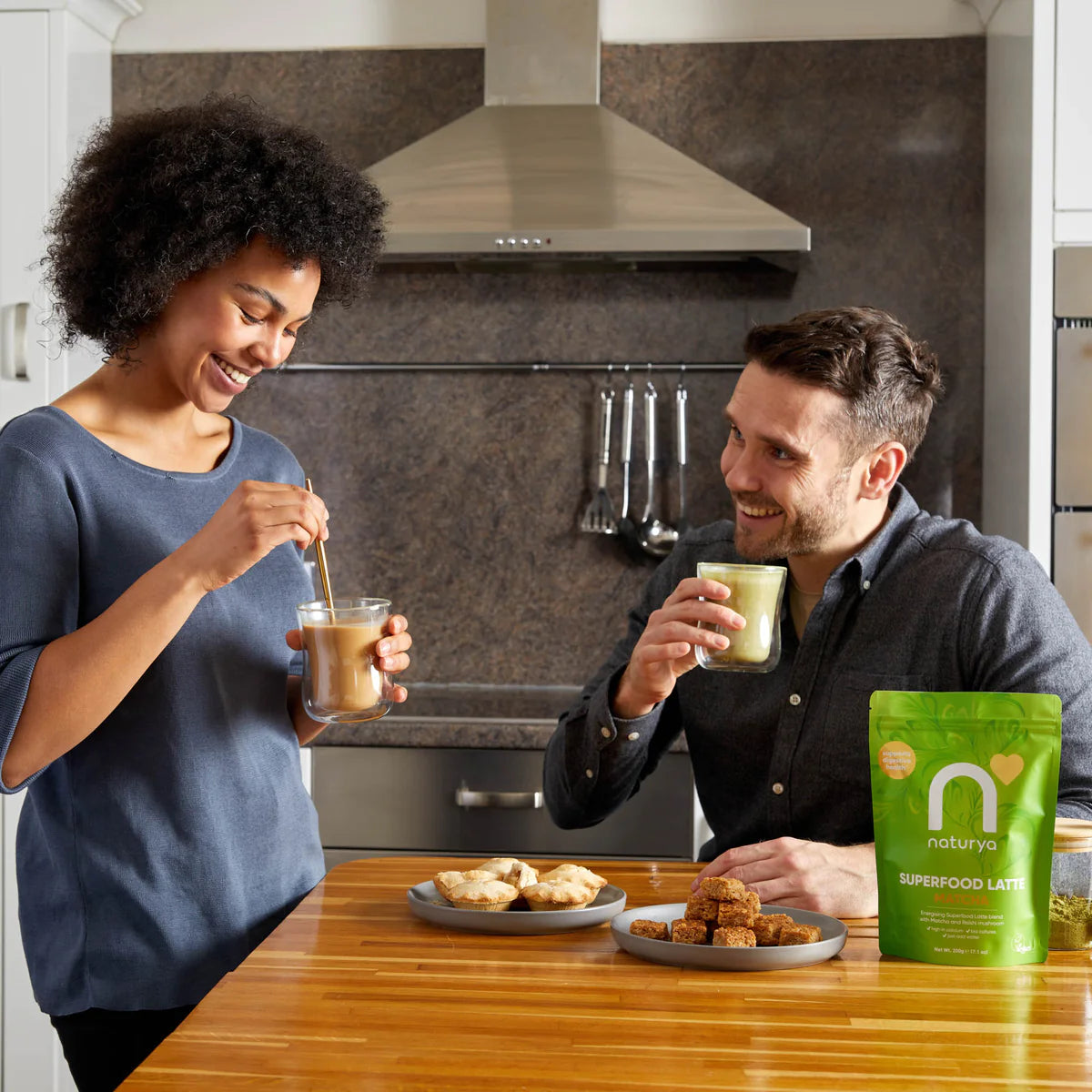 Bio Matcha Latte s Reishi a Kokosovým Mlékem - 200g