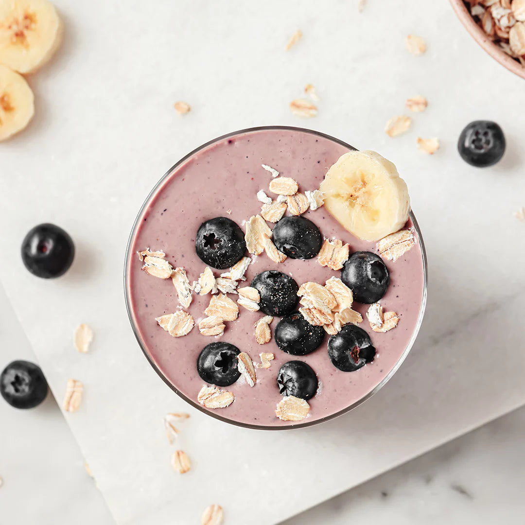 Proteinový Shake Borůvka & Banán: Energie a Fitness – 275g