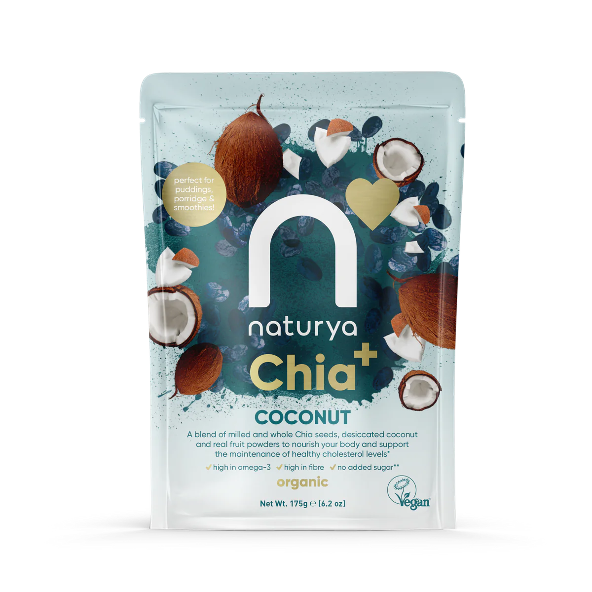 Bio Chia Pudink: Zdravá Snídaně bez Přidaných Cukrů - 175g