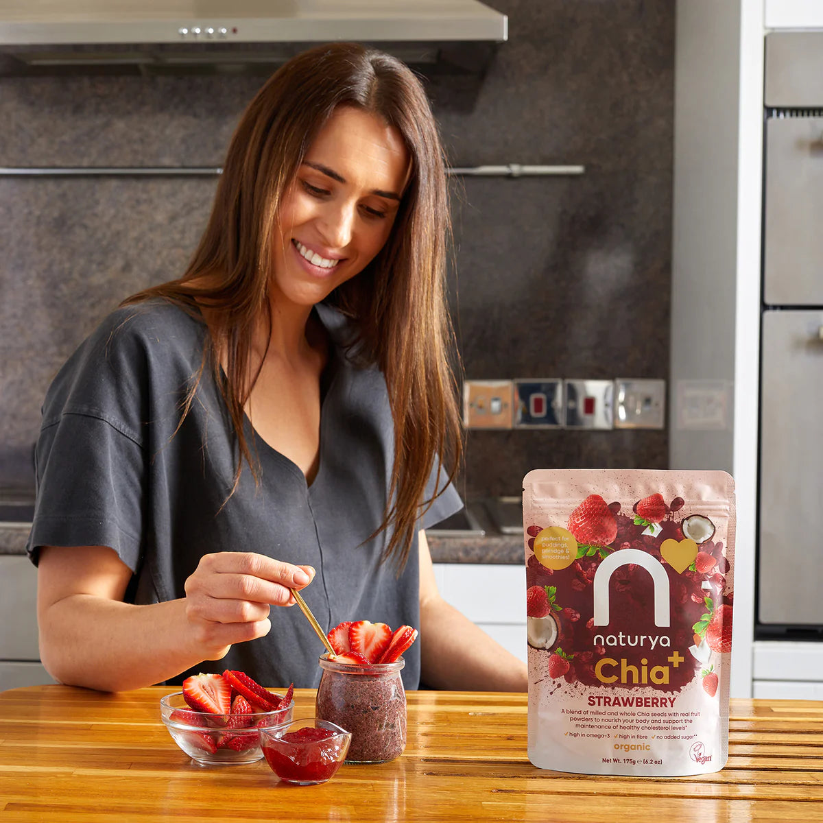 Bio Chia Pudink: Zdravá Snídaně bez Přidaných Cukrů - 175g