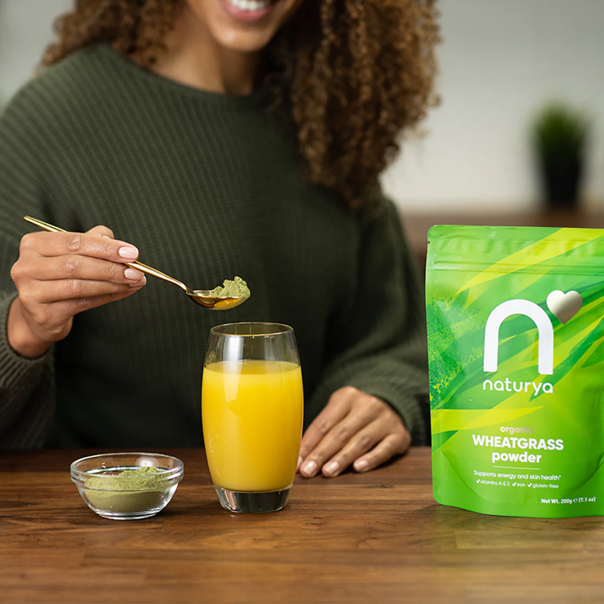 Bio Pšeničná Tráva, Vegan, Bez Lepku - 200g